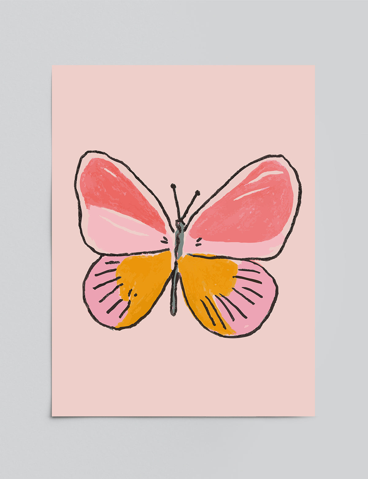 Butterfly Wall Print