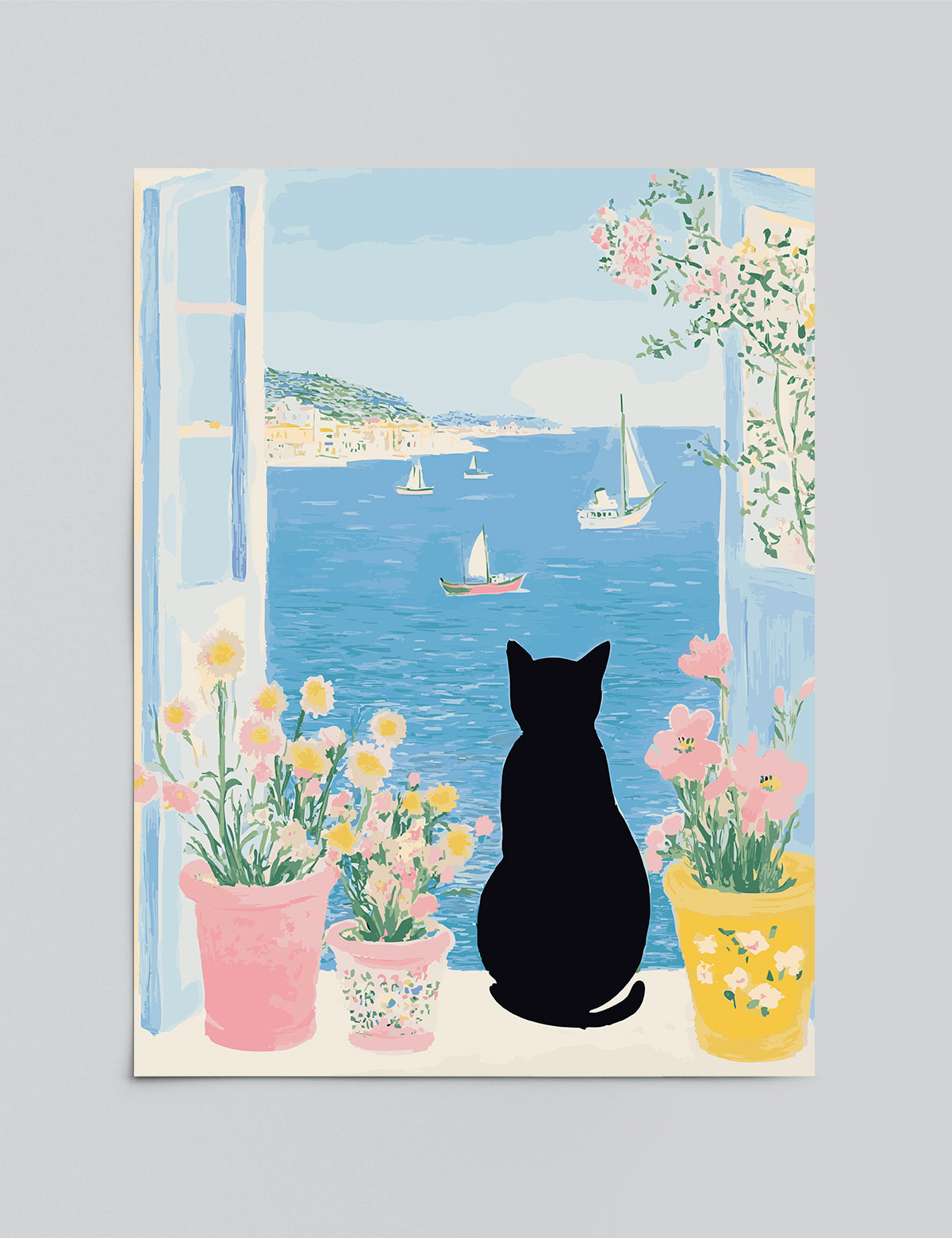 Waiting for the Breeze Print