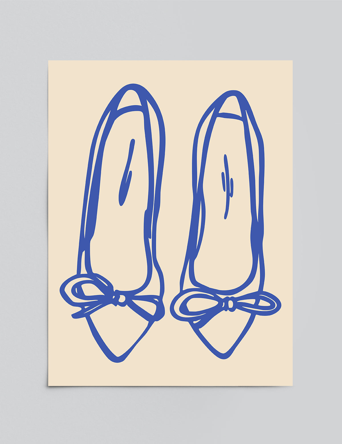 Blue Ballet Print