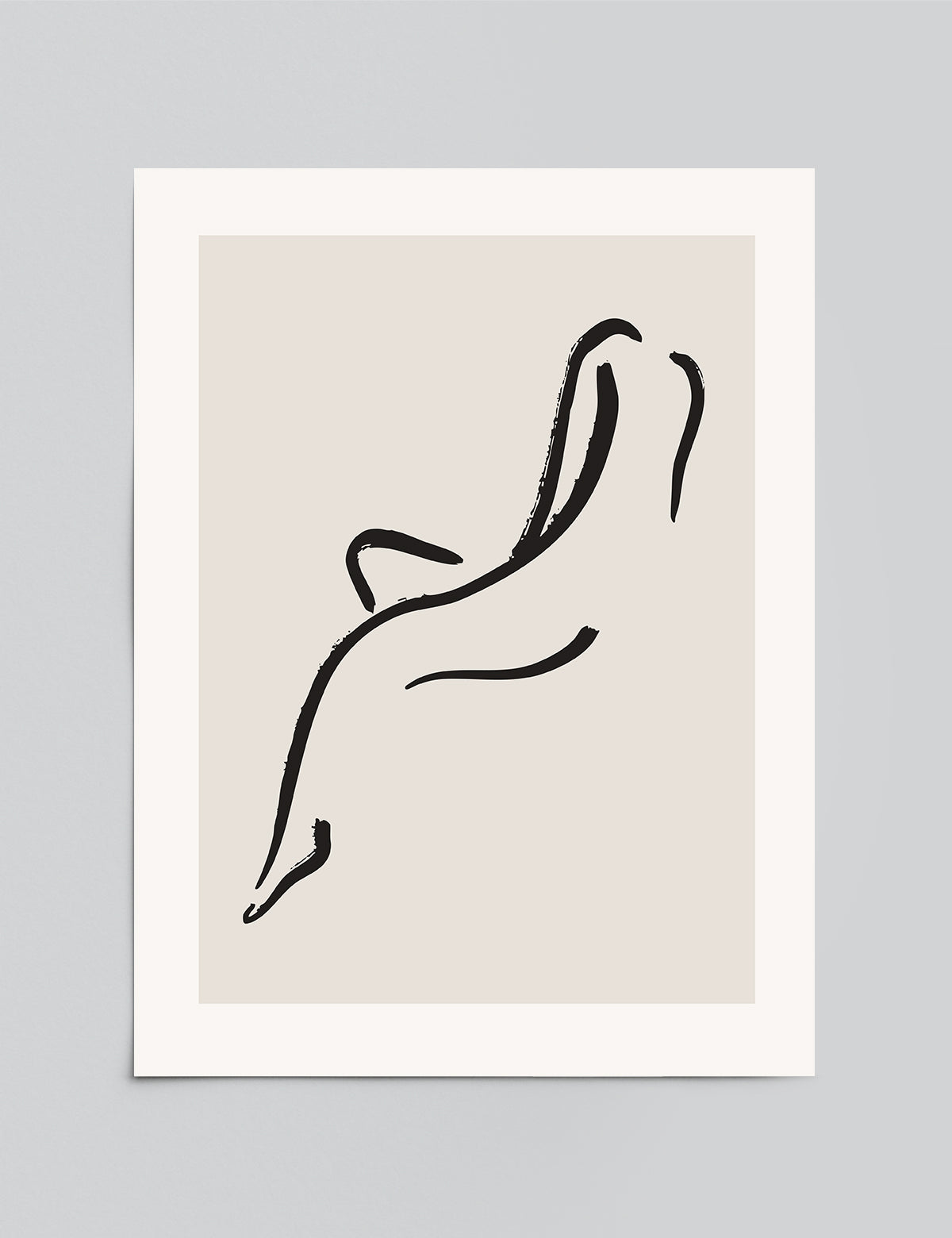 A Quiet Leap Forward Print