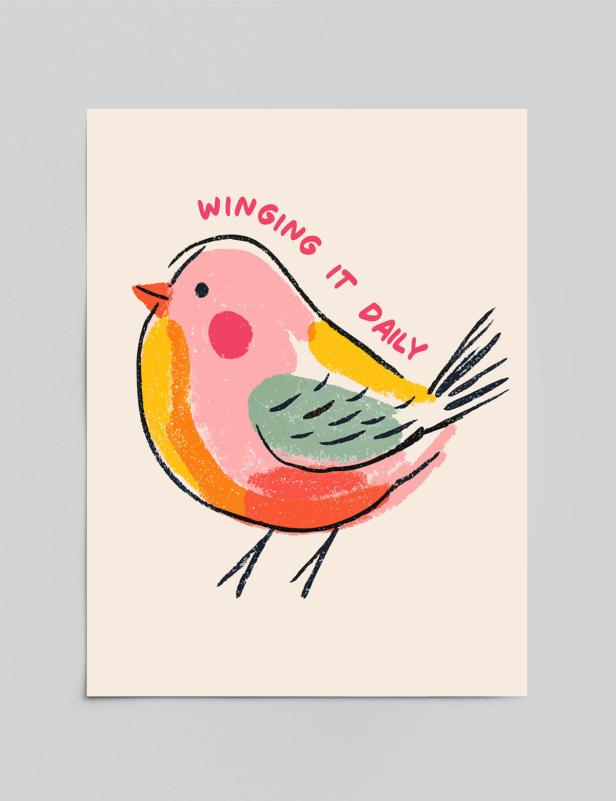 Winging it Daily Print