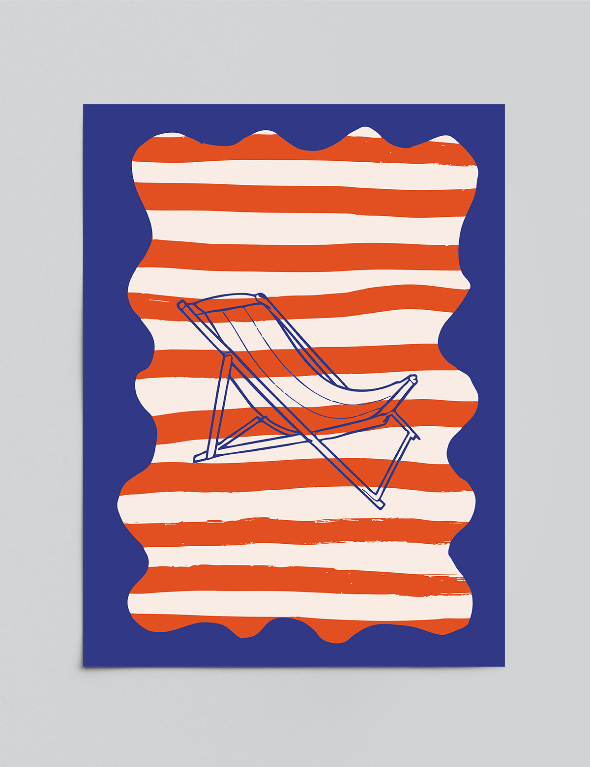 Sunset Stripe Siesta Print