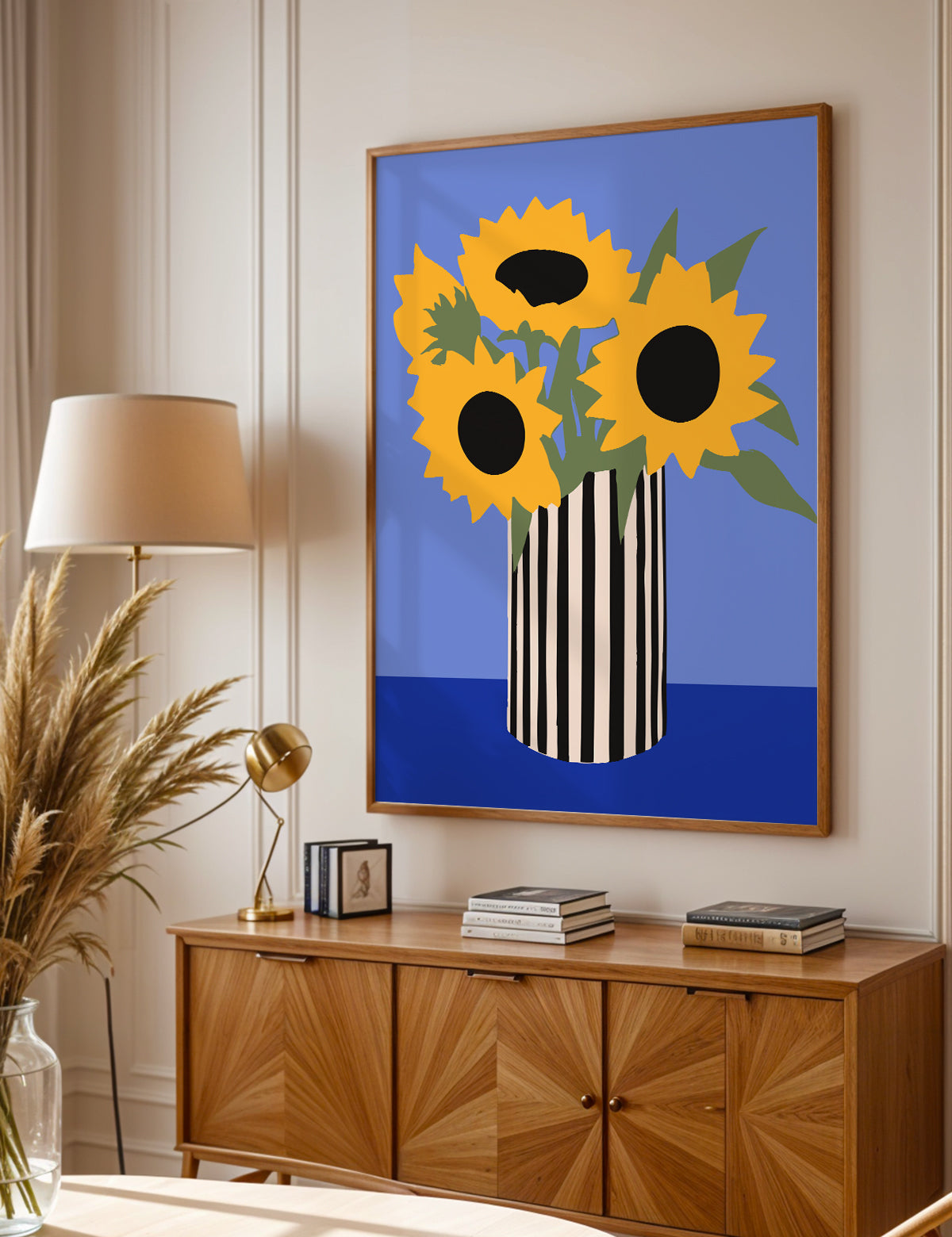 Sunshine in Stripes Print