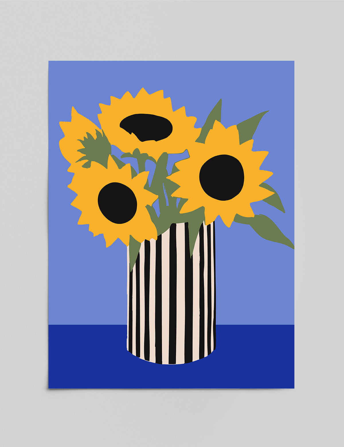 Sunshine in Stripes Print