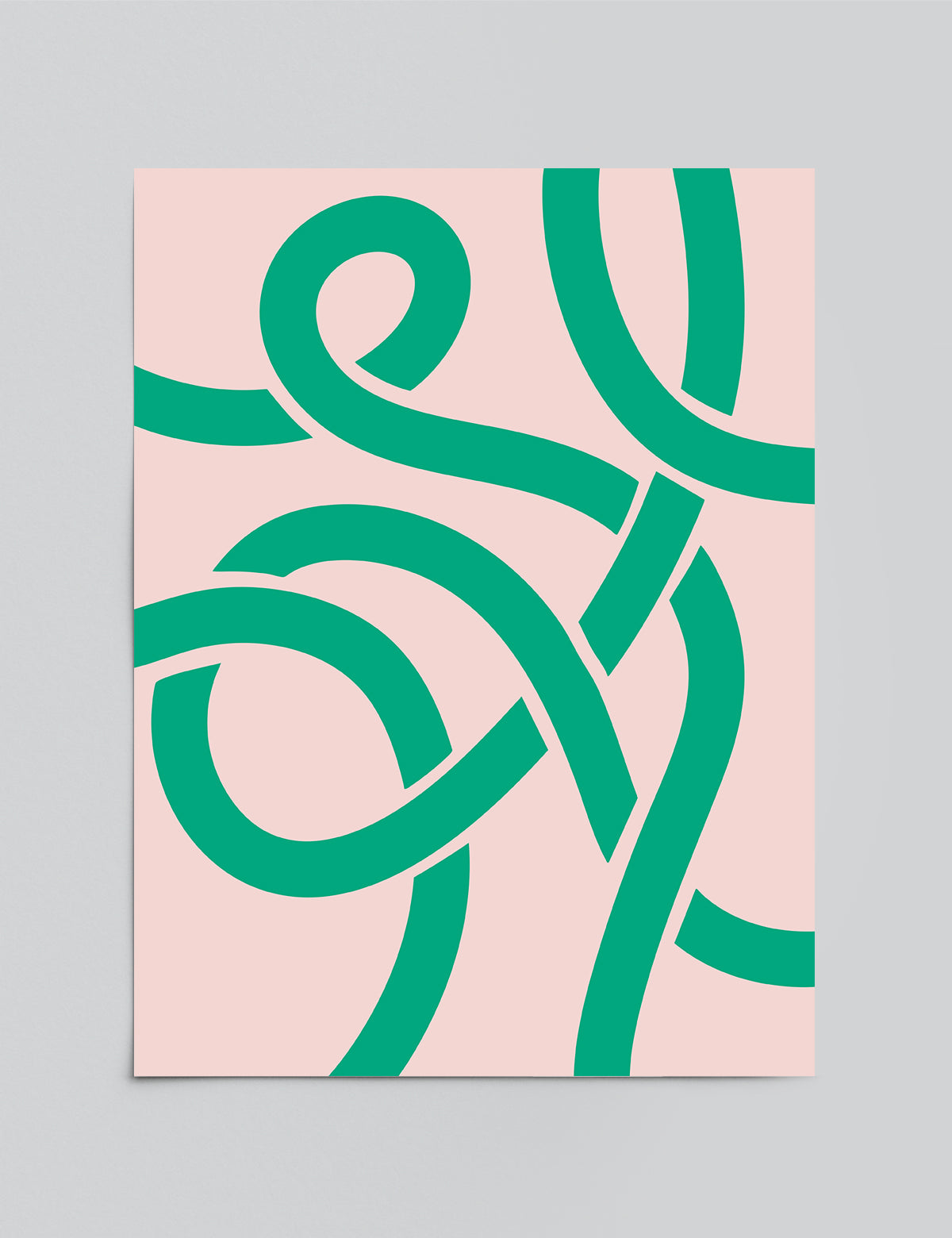 Verdant Flow Print – The Wall Art Edit