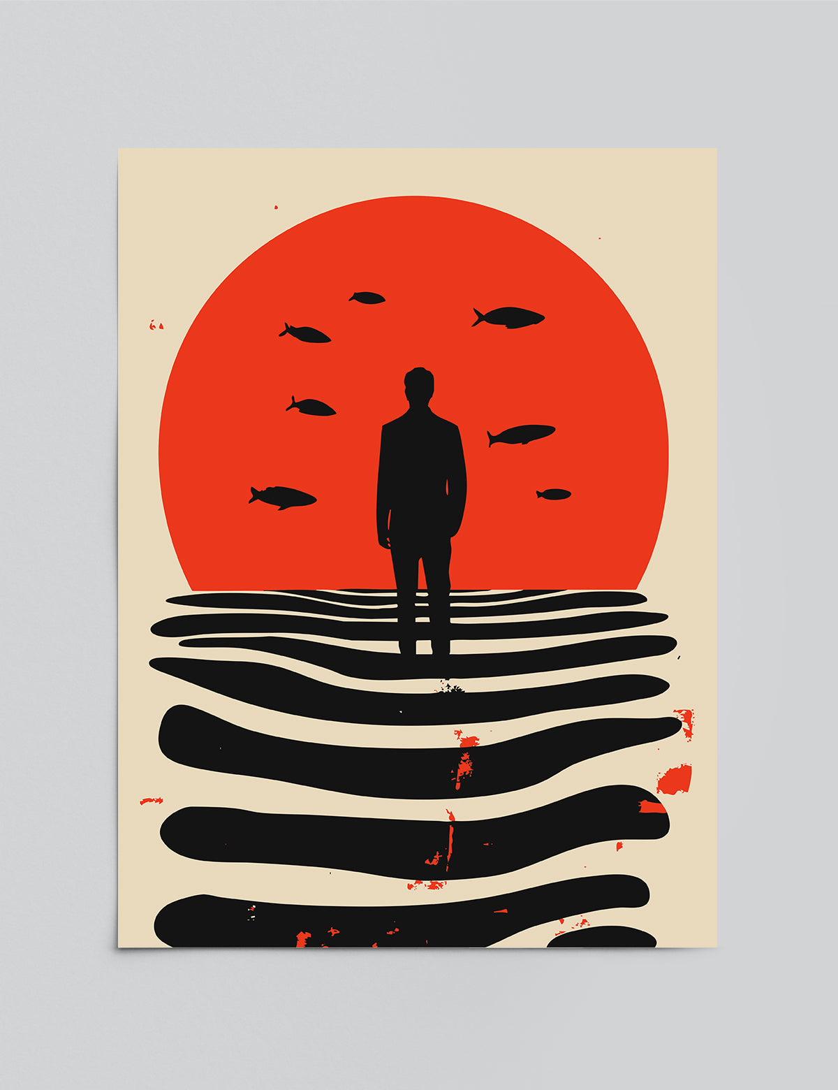 The Weight of Still Water Print