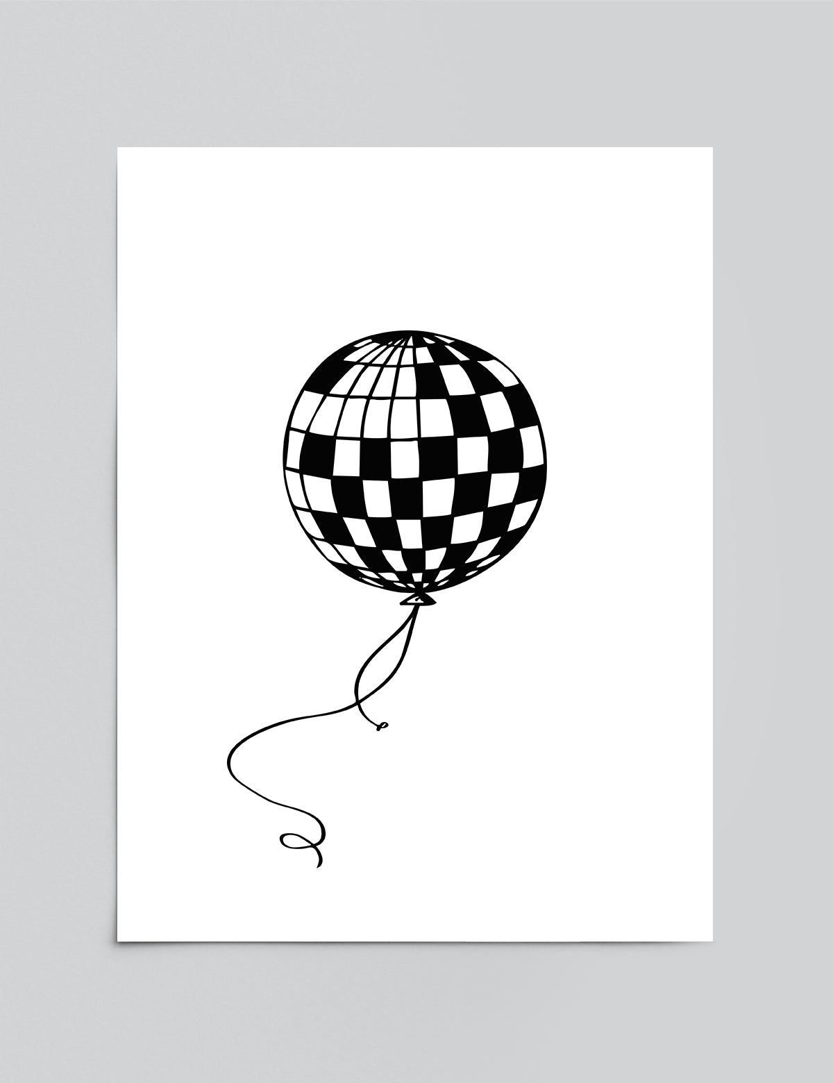 Disco Daydream Balloon Print
