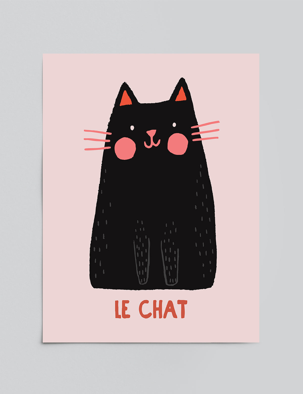 Le Chat Print
