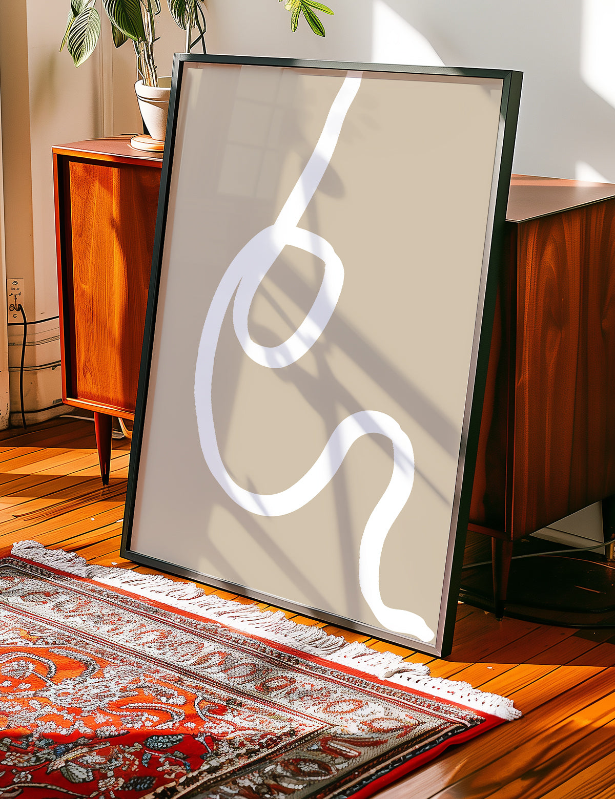 A Line That Lingers Print