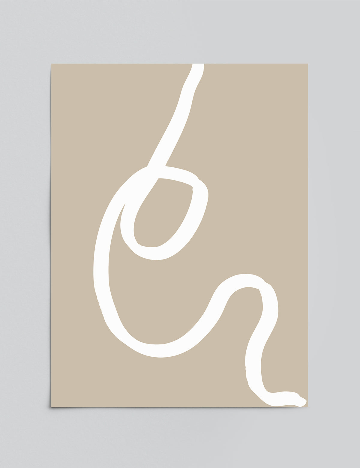 A Line That Lingers Print