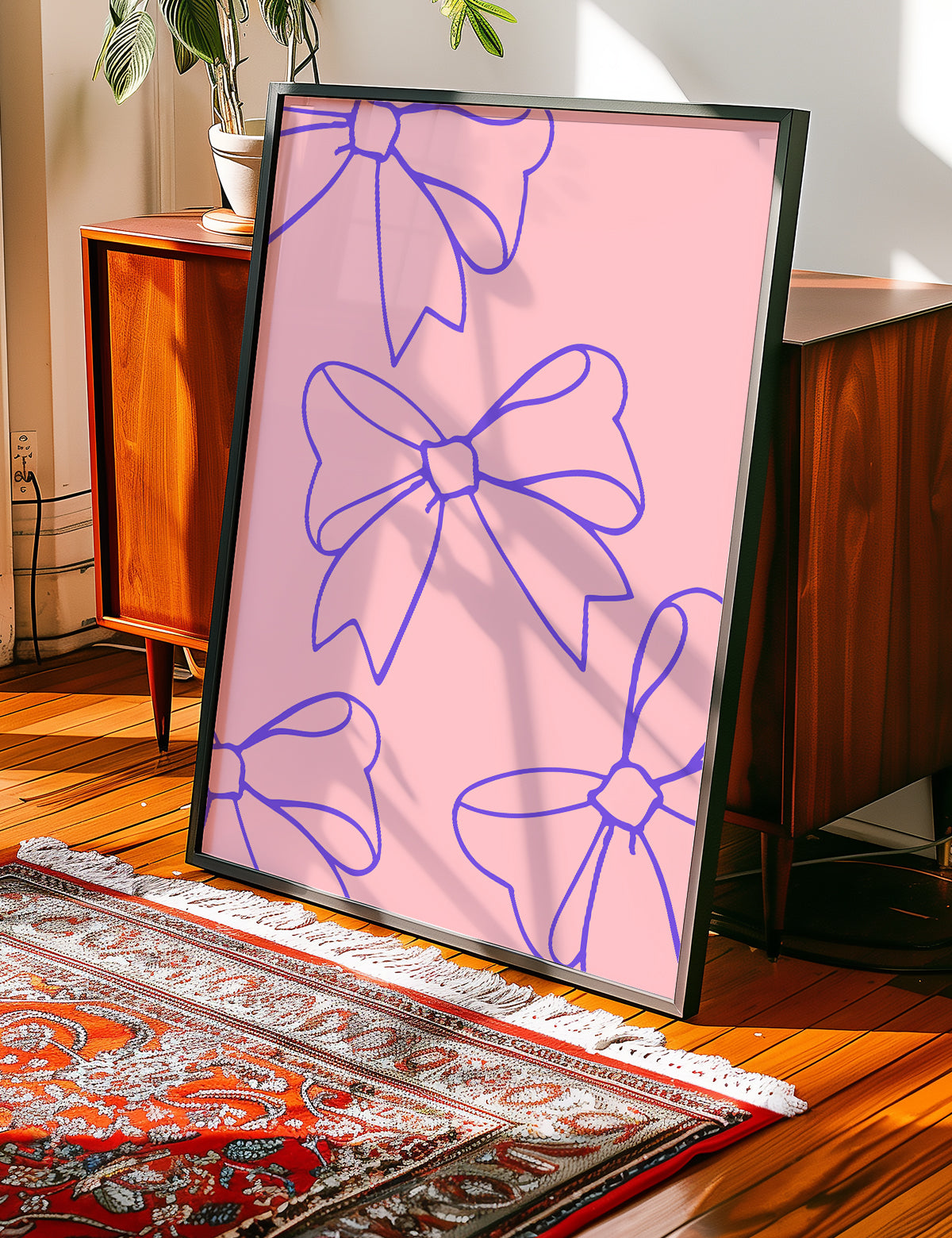 Ribbon Reverie Print