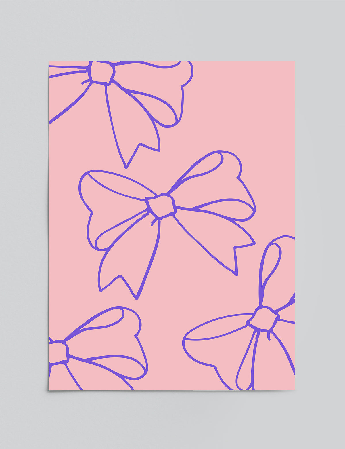 Ribbon Reverie Print