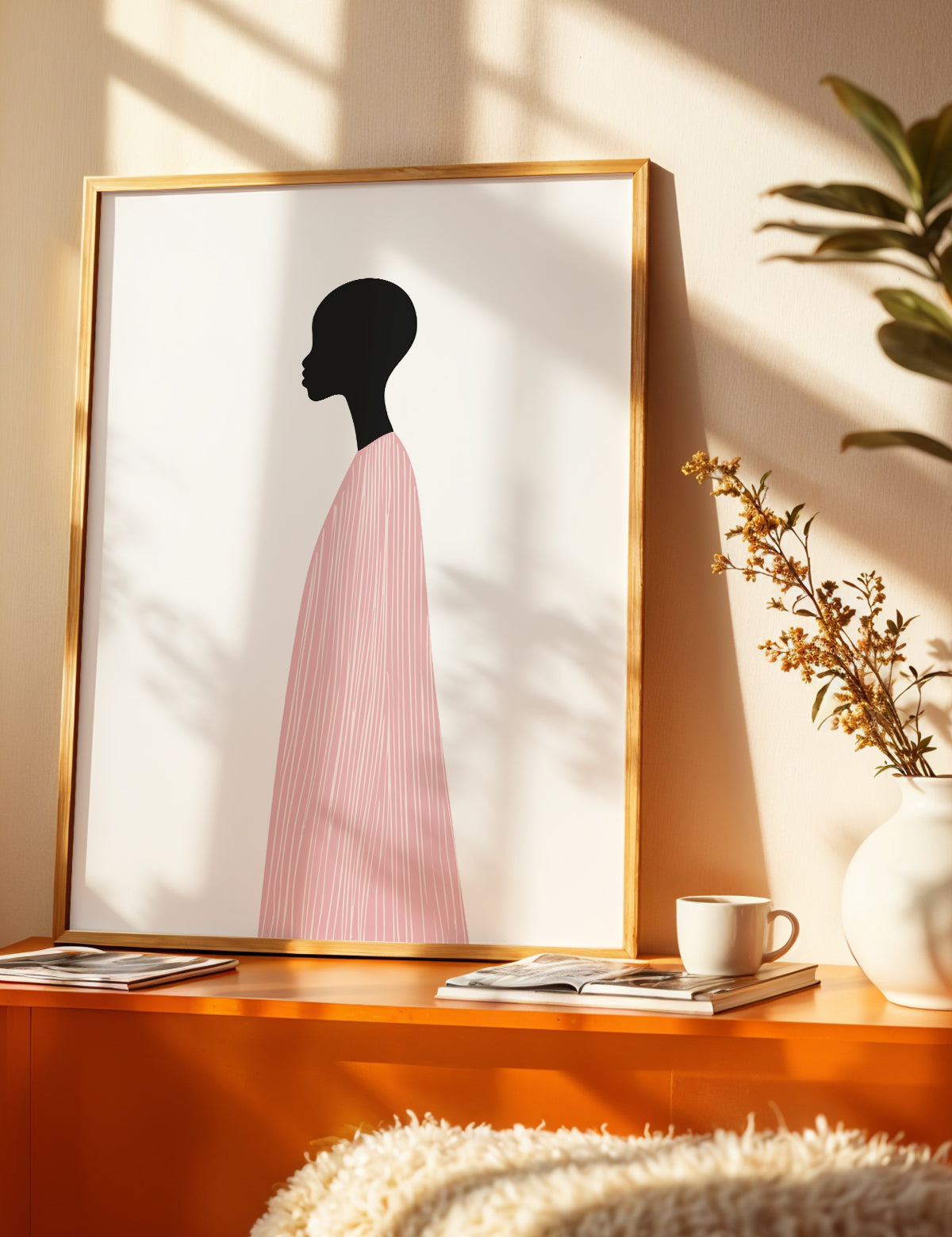 Soft Silhouette Print