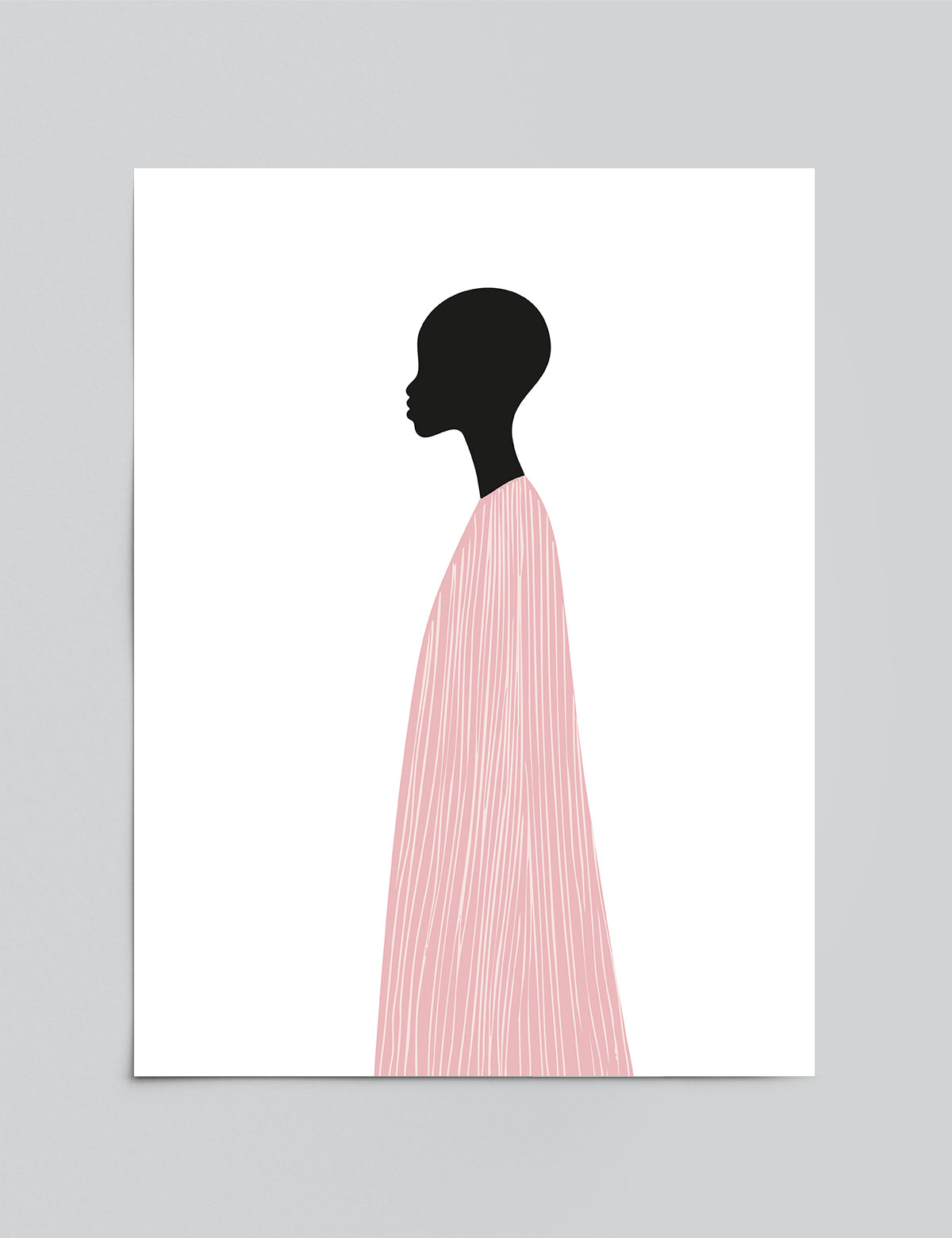 Soft Silhouette Print