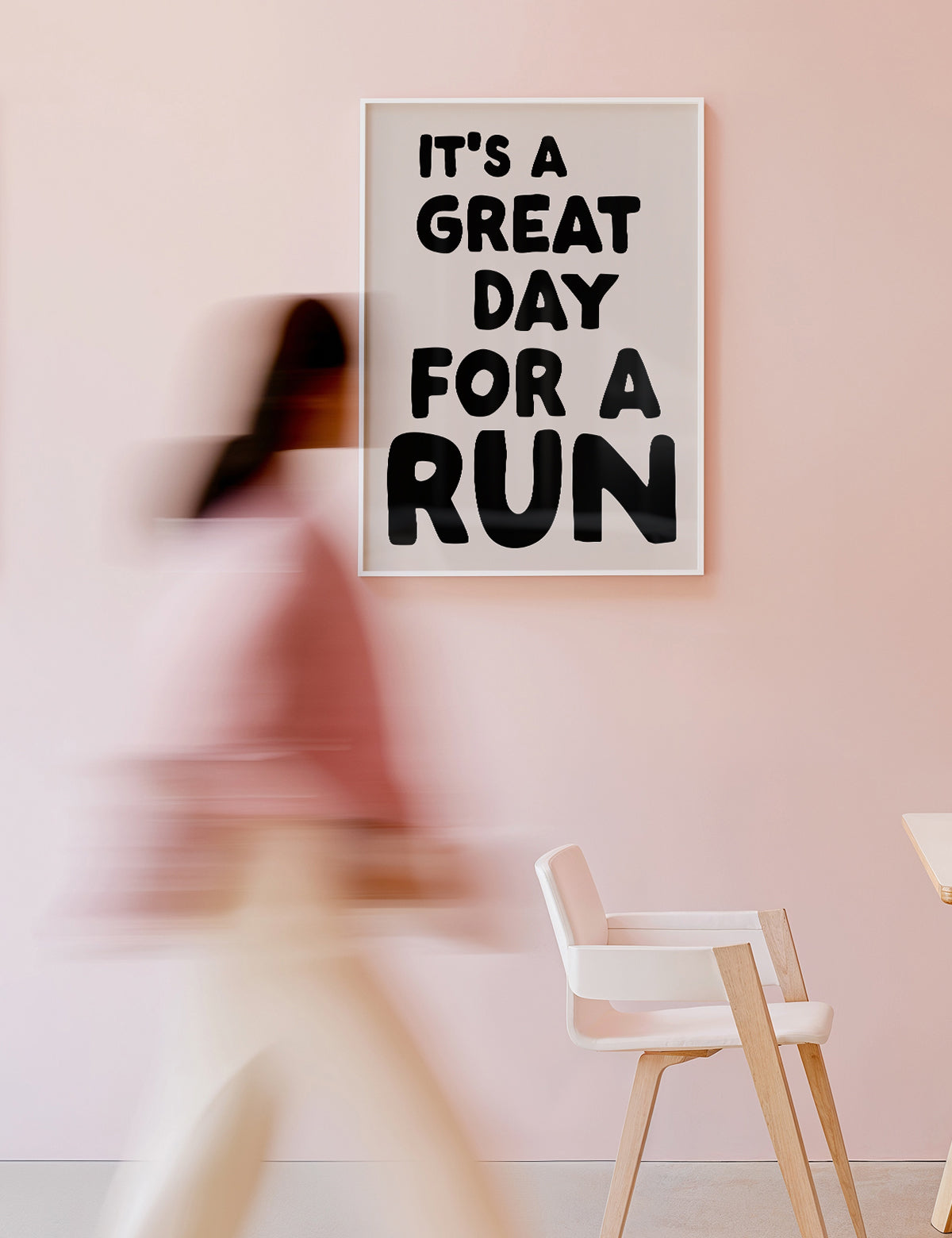 It's a Great Day For a Run Print