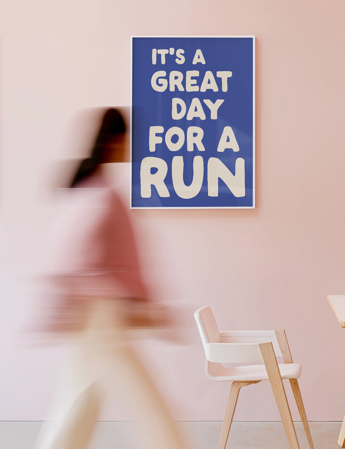 It's a Great Day For a Run Print