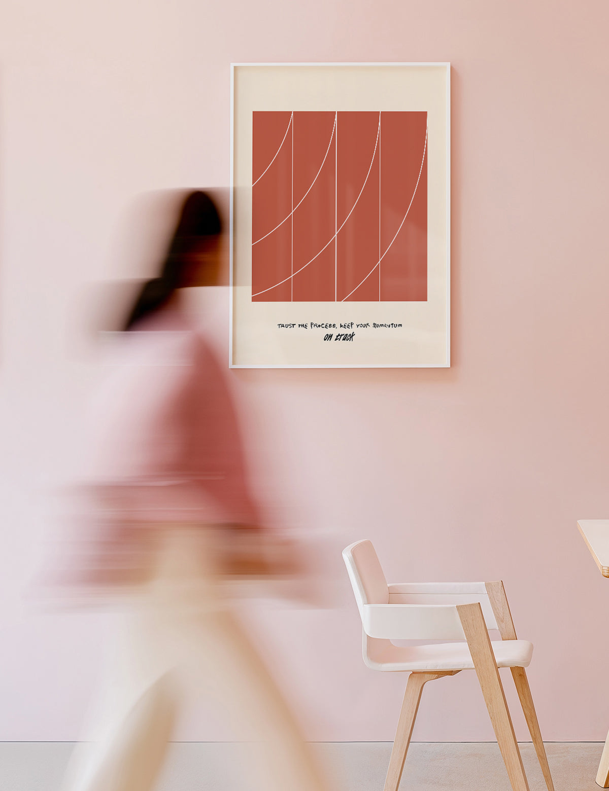 Momentum Lines Print