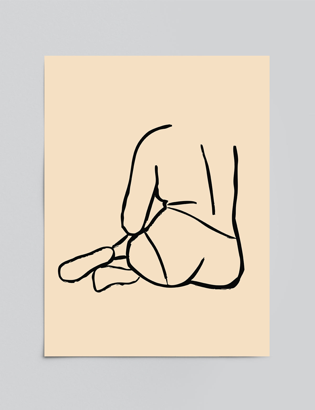 Figure in Stillness Print