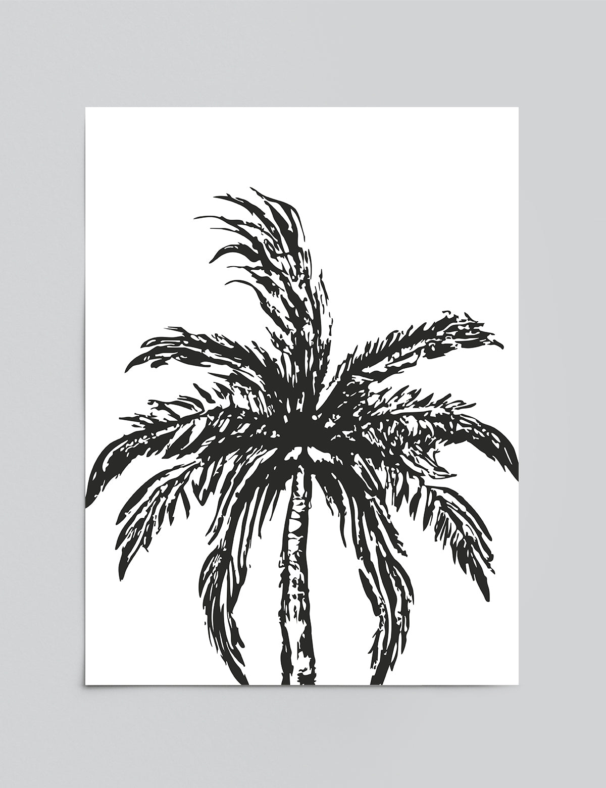 Palm in the Breeze Print