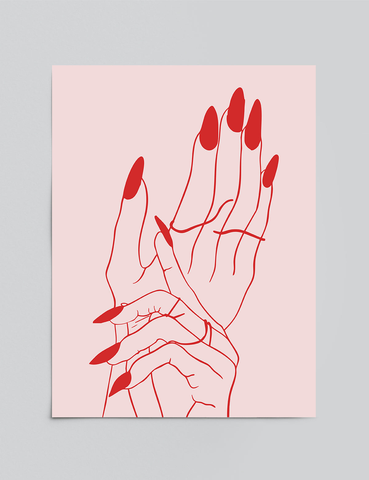 Scarlet Touch Print