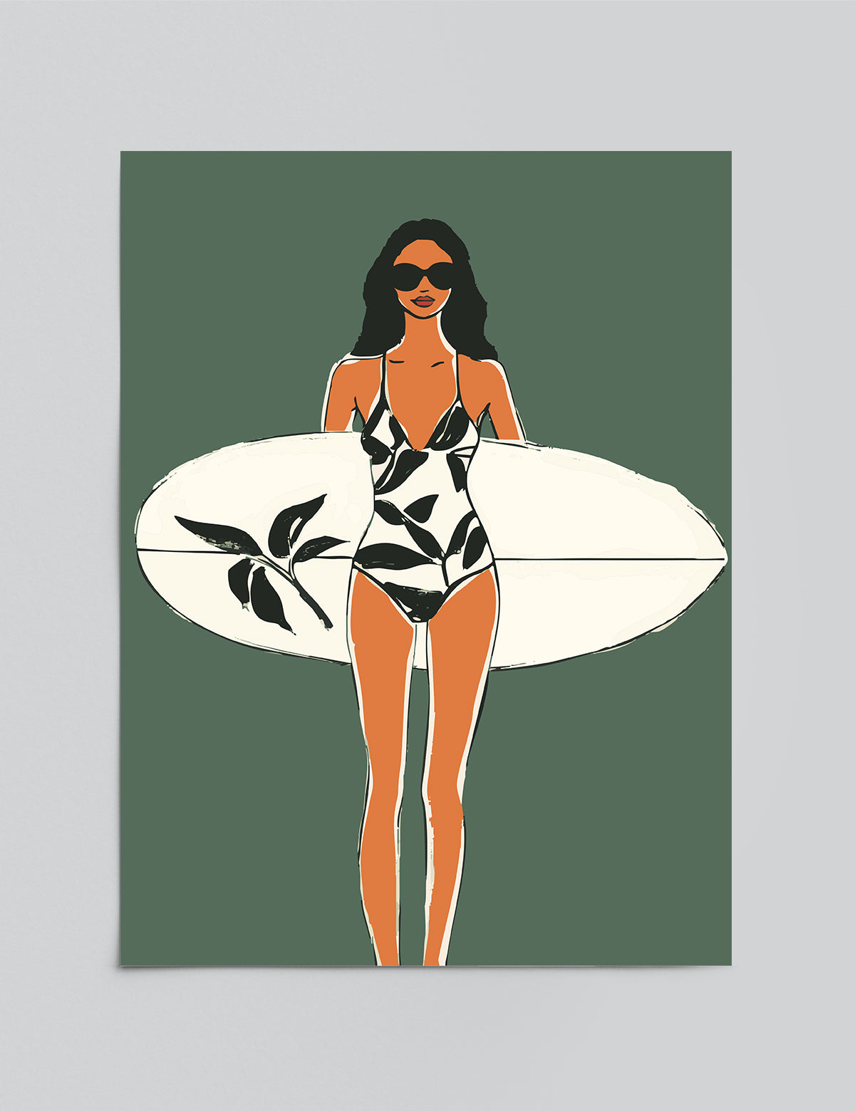 The Surfer Print