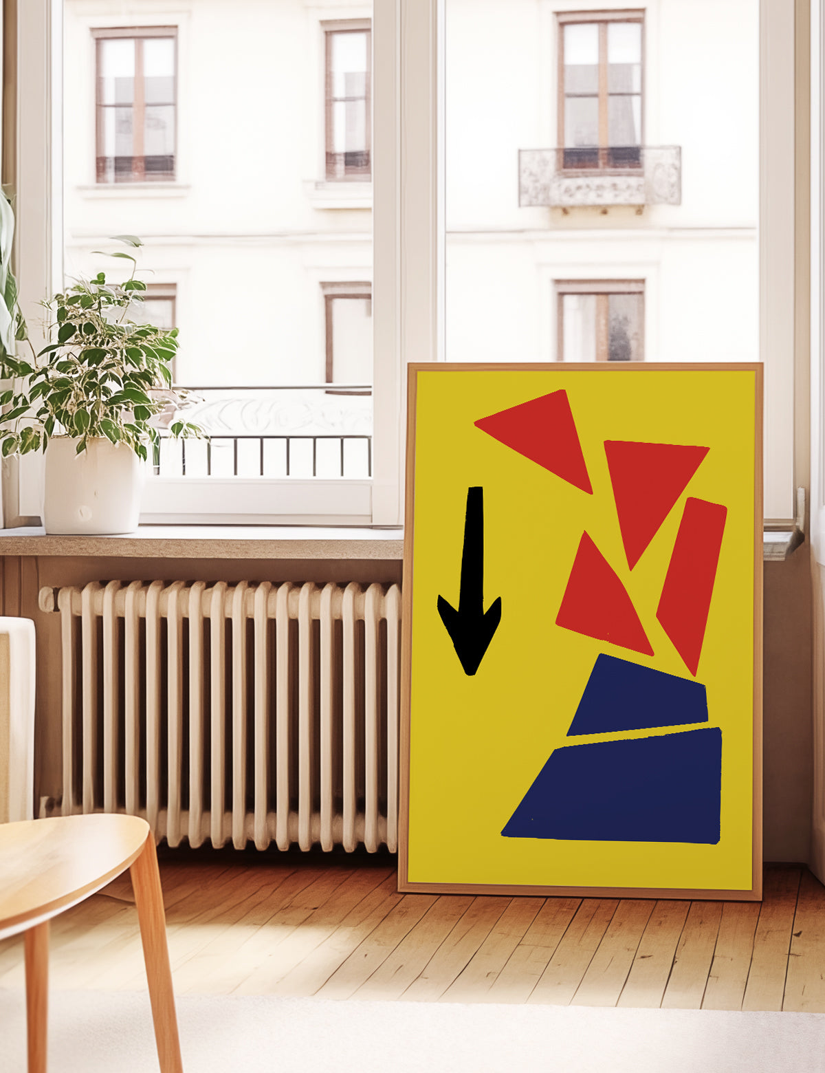 Falling Into Form Print