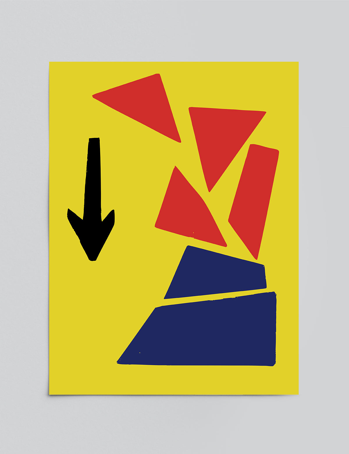 Falling Into Form Print