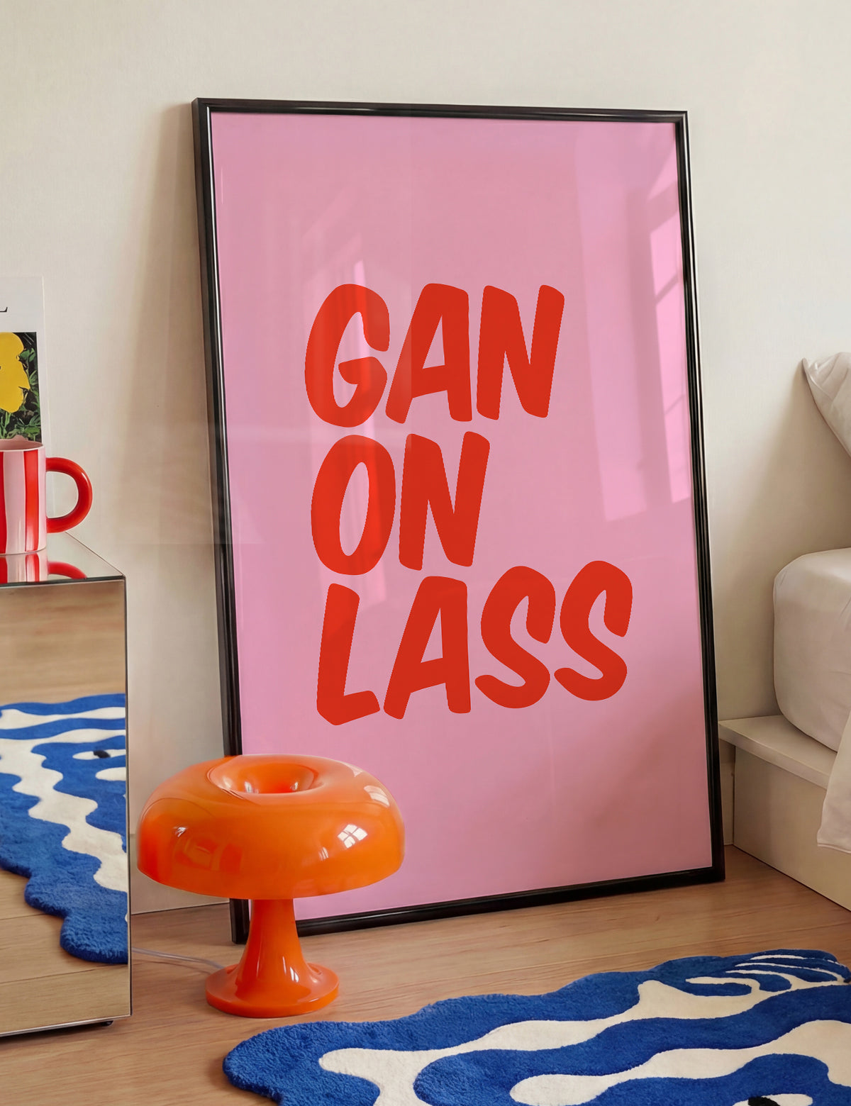 Gan On Lass by Sarah Carlton