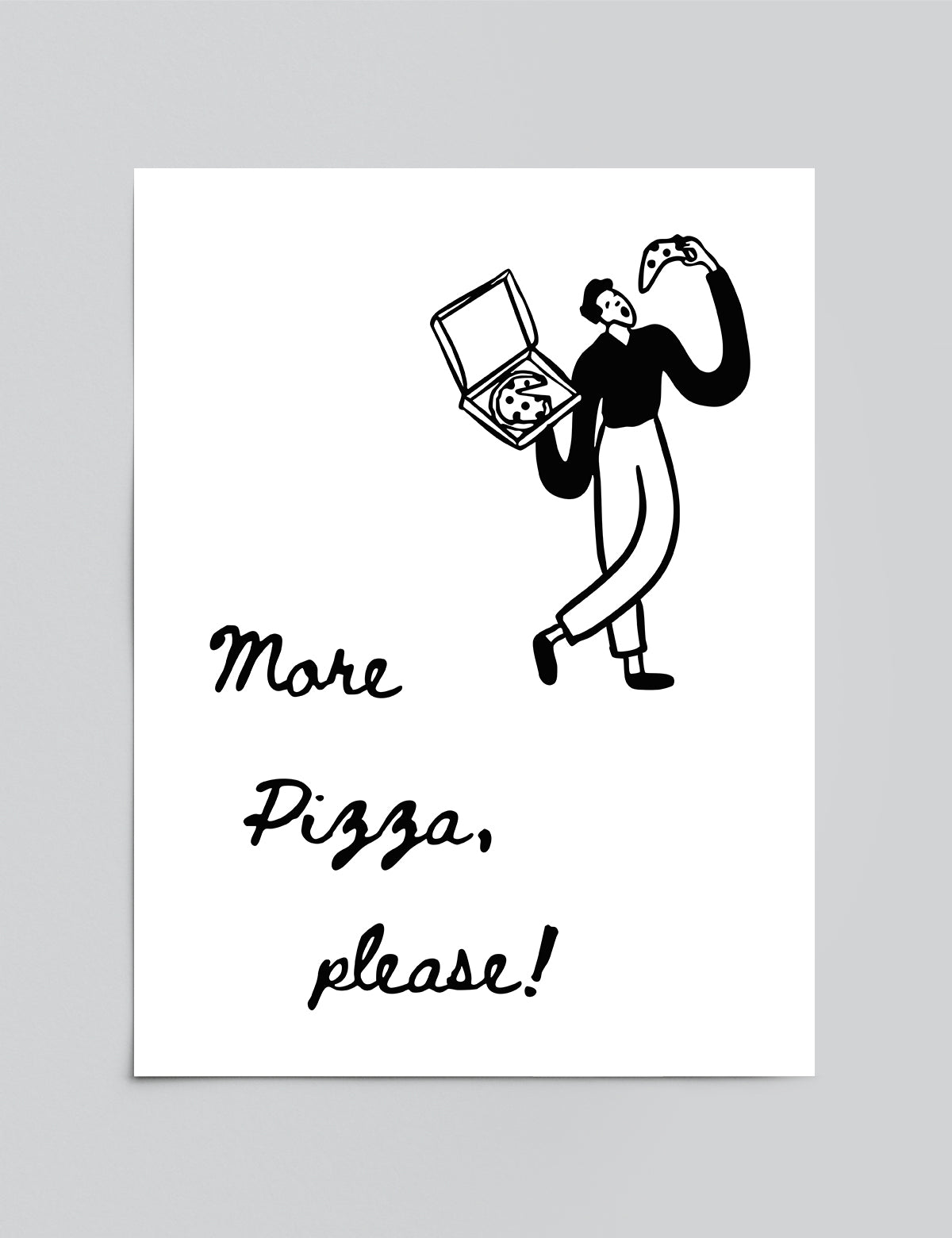 More Pizza, Please! Print