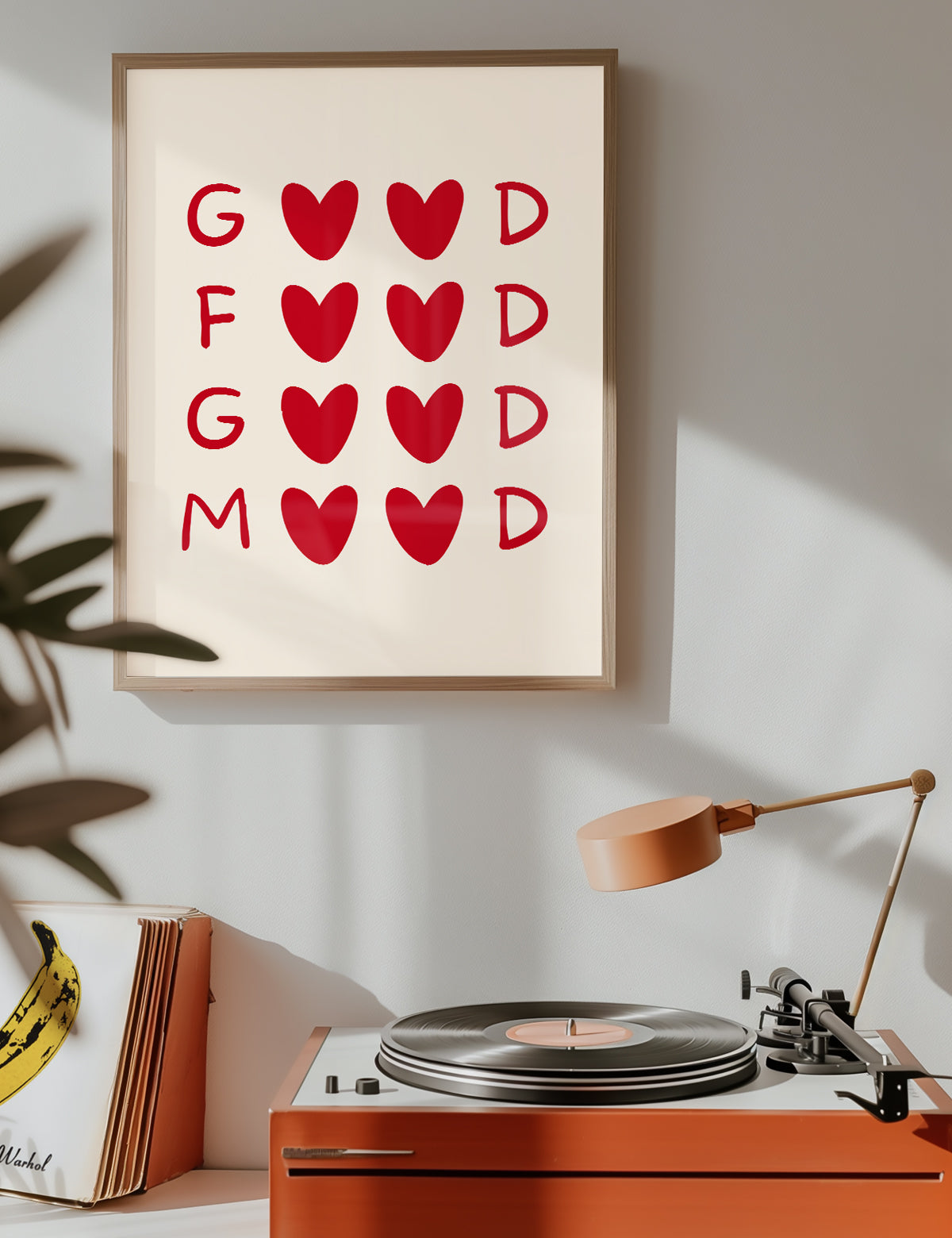 Good Food Good Mood Print