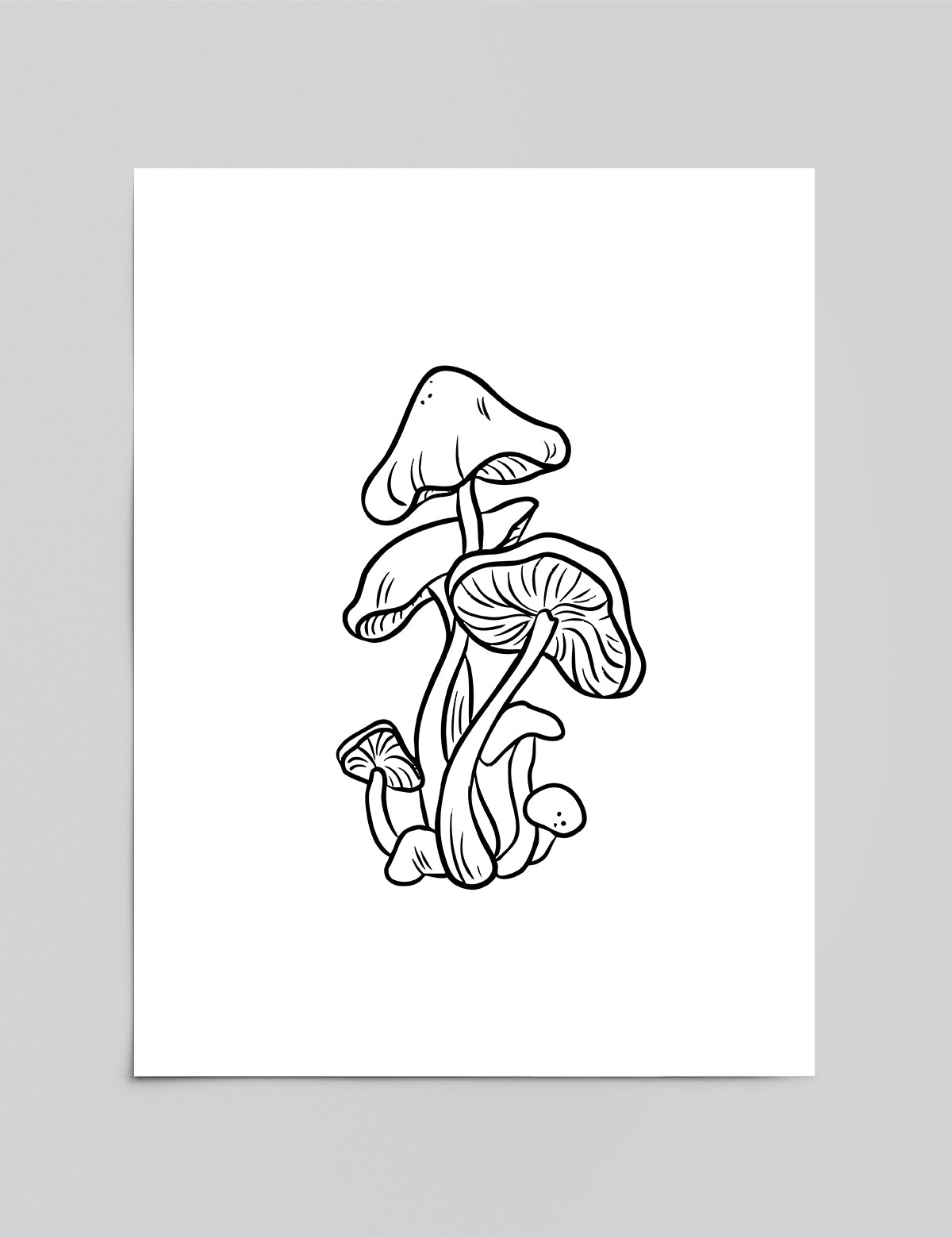 Forest Cluster Print