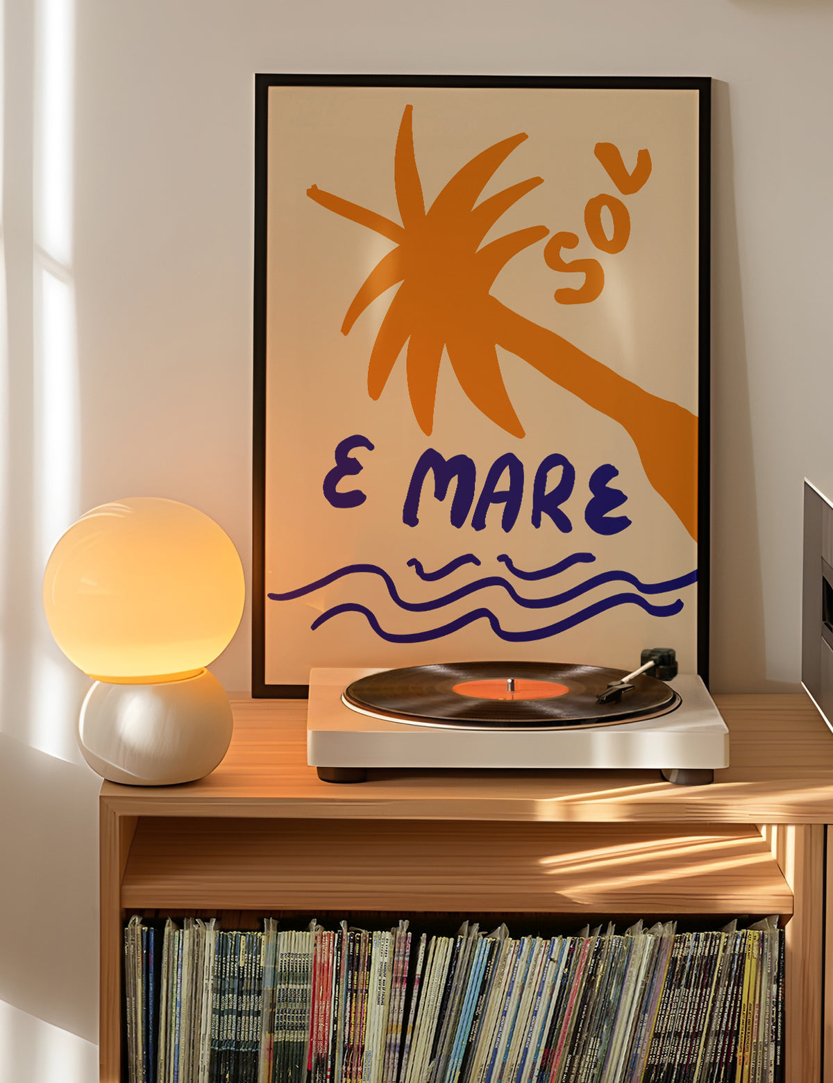 Salt In The Air Print