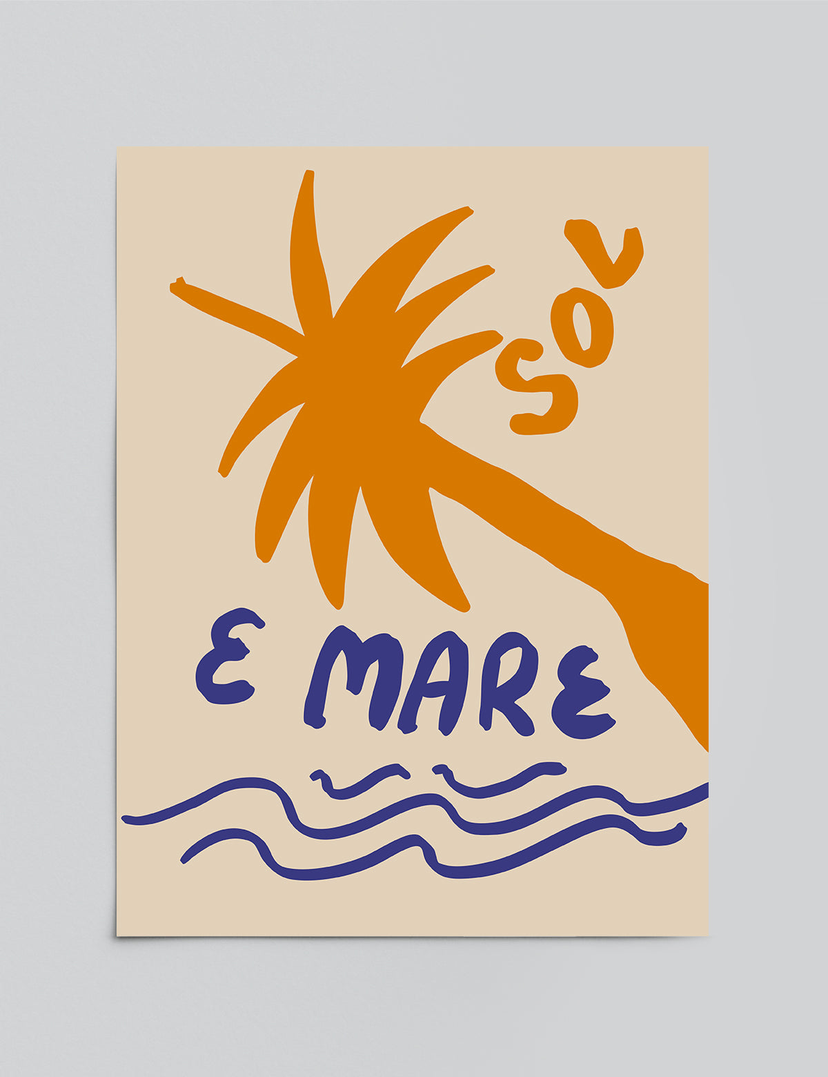 Salt In The Air Print