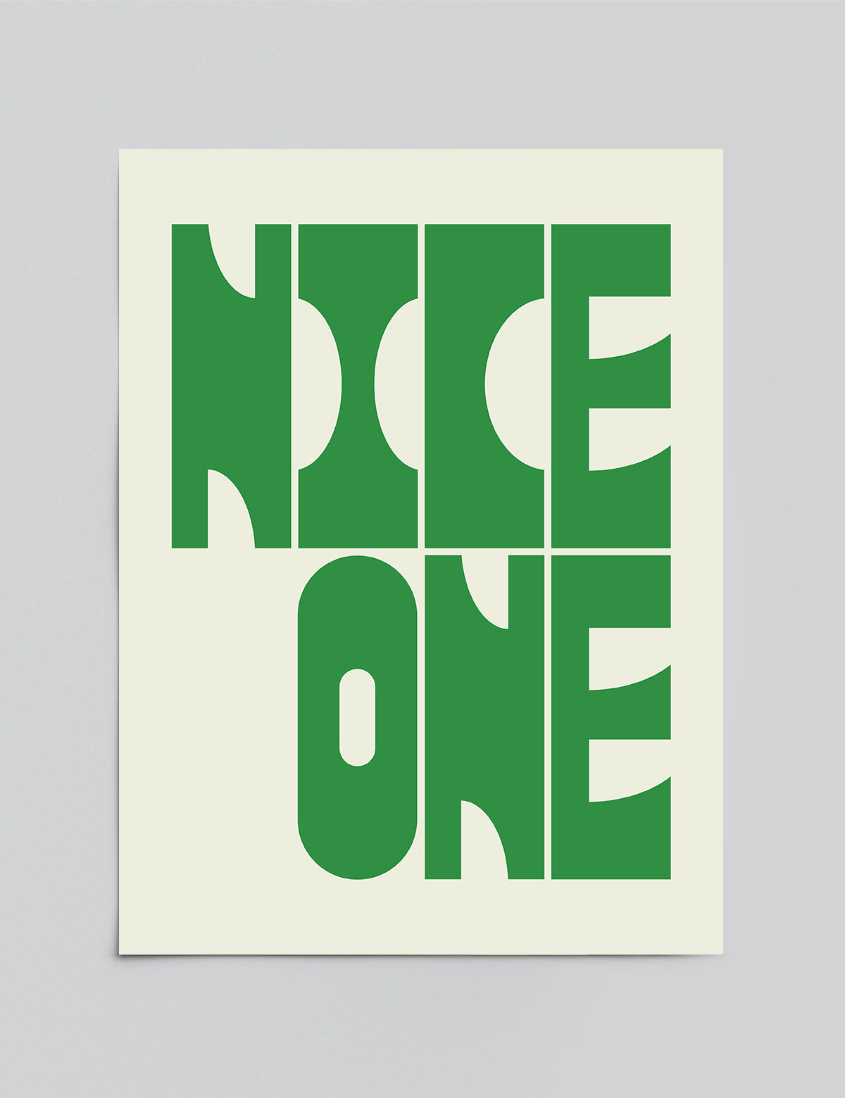 Nice One by Sarah Carlton