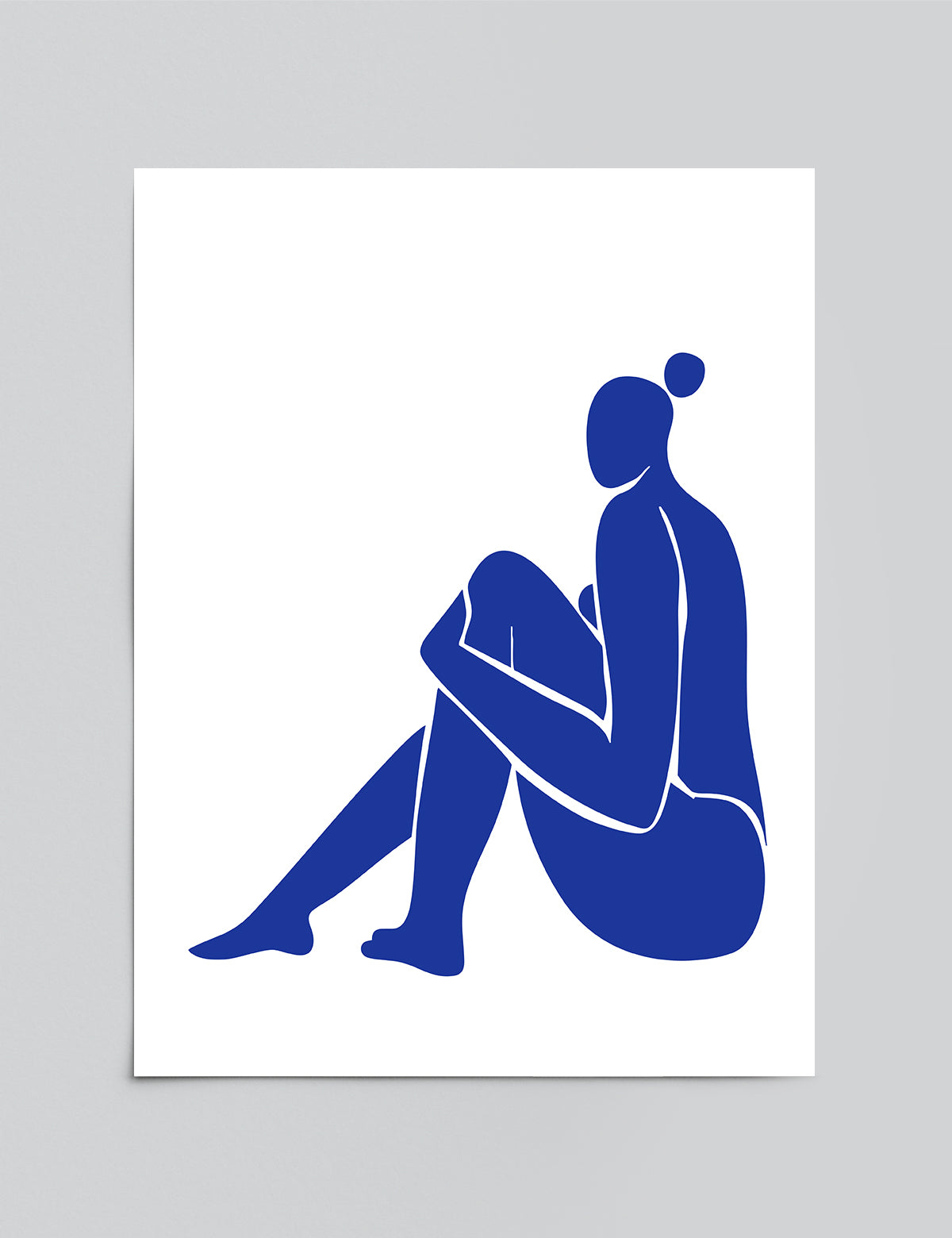 Stillness in Shape Print